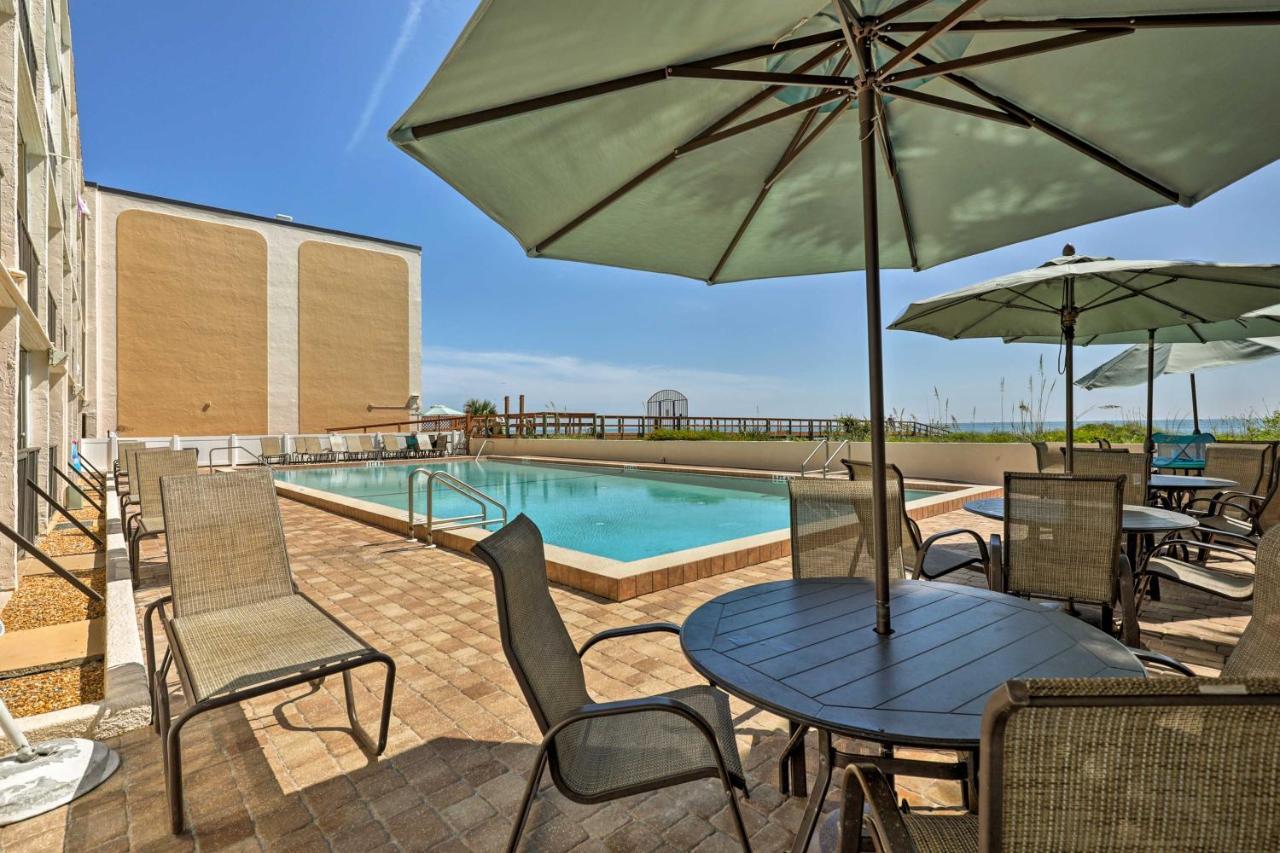 Oceanfront St Augustine Studio With Pool Access! St. Augustine Exterior photo