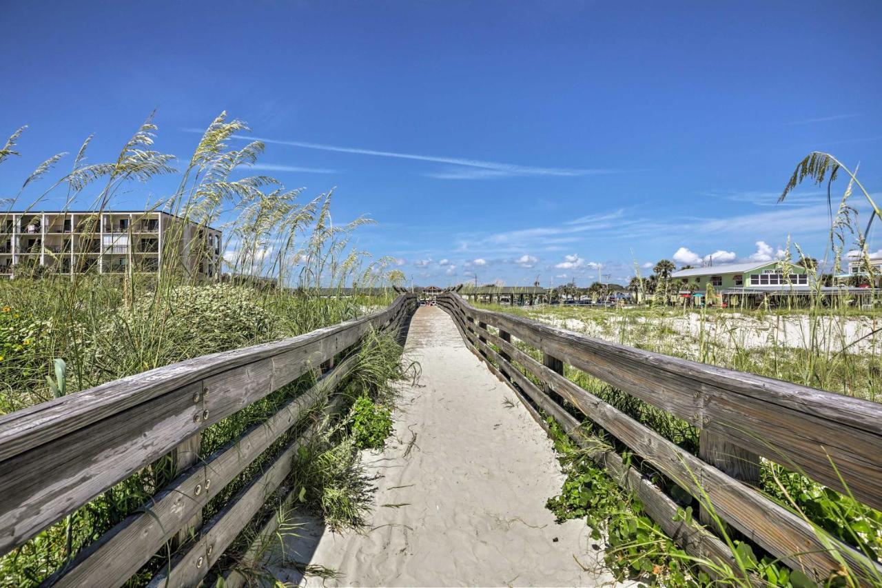 Oceanfront St Augustine Studio With Pool Access! St. Augustine Exterior photo
