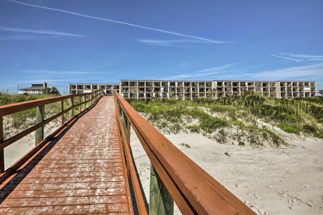 Oceanfront St Augustine Studio With Pool Access! St. Augustine Exterior photo