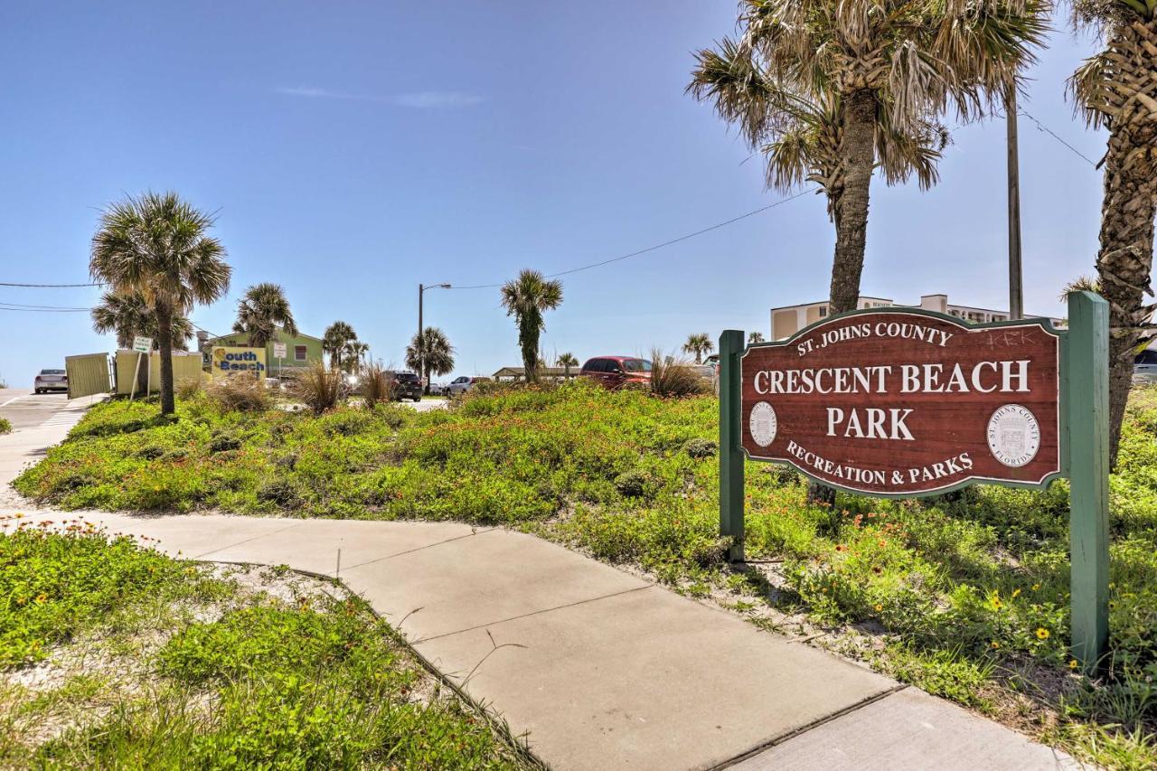 Oceanfront St Augustine Studio With Pool Access! St. Augustine Exterior photo