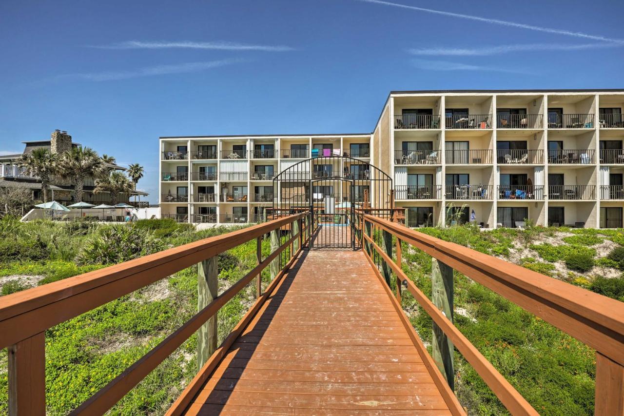 Oceanfront St Augustine Studio With Pool Access! St. Augustine Exterior photo